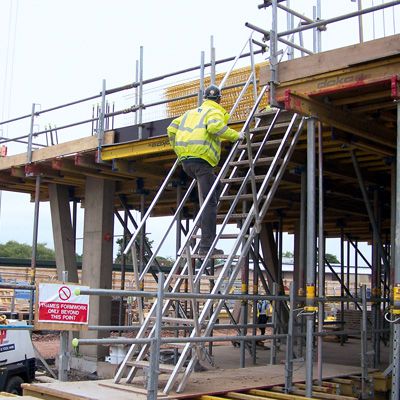 Aluminium Access Stairway image