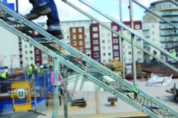 Adjustable Steel Stairway image